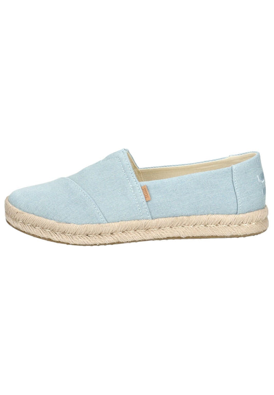 TOMS Halbschuhe Textil Hellblau
