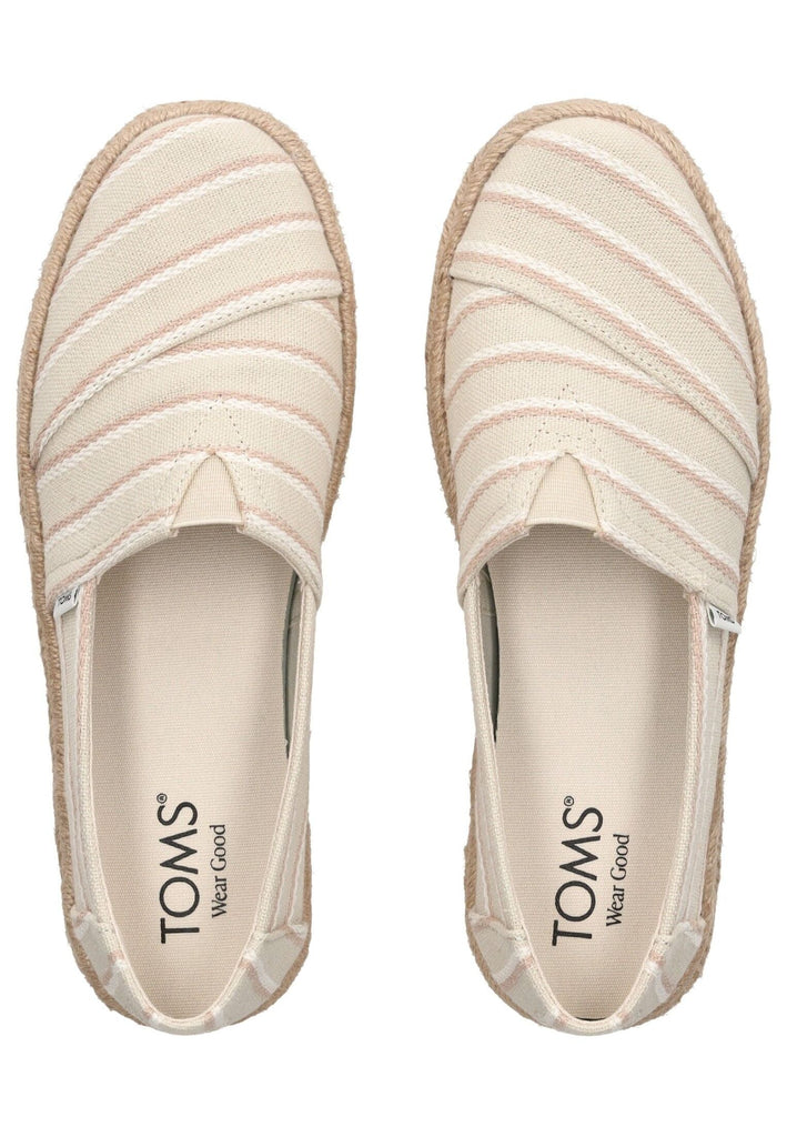 TOMS Halbschuhe Textil Natural