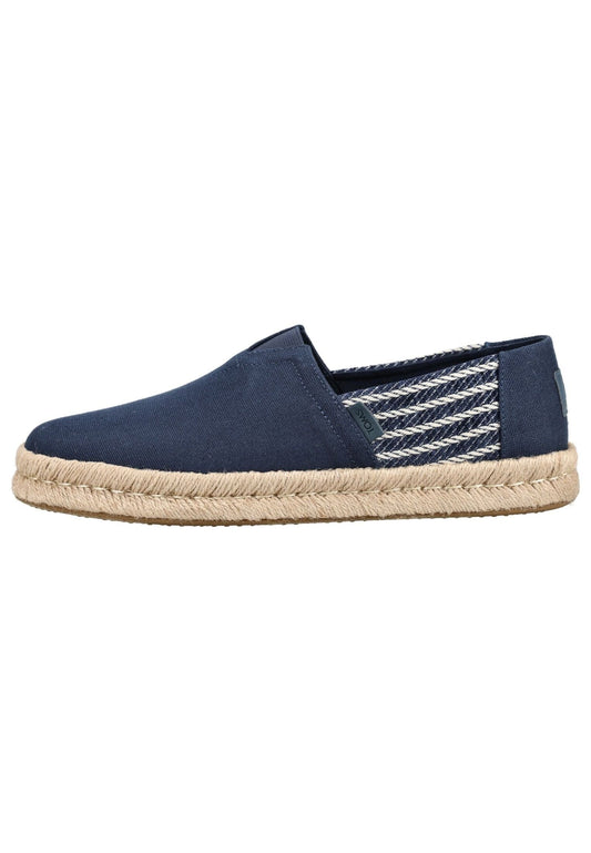 TOMS Halbschuhe Textil Navy