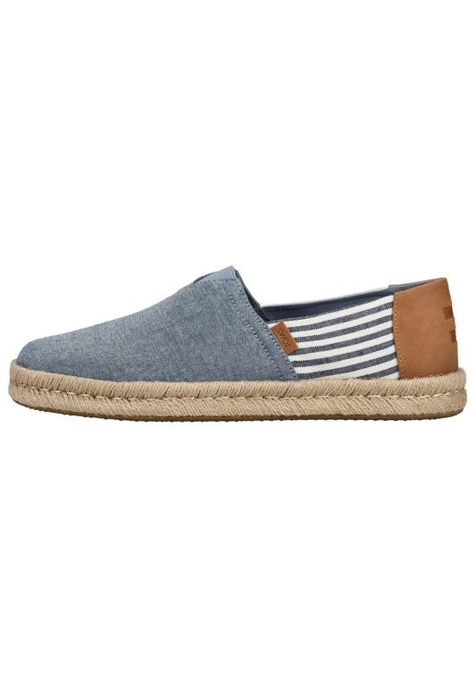 TOMS Halbschuhe Textil Navy