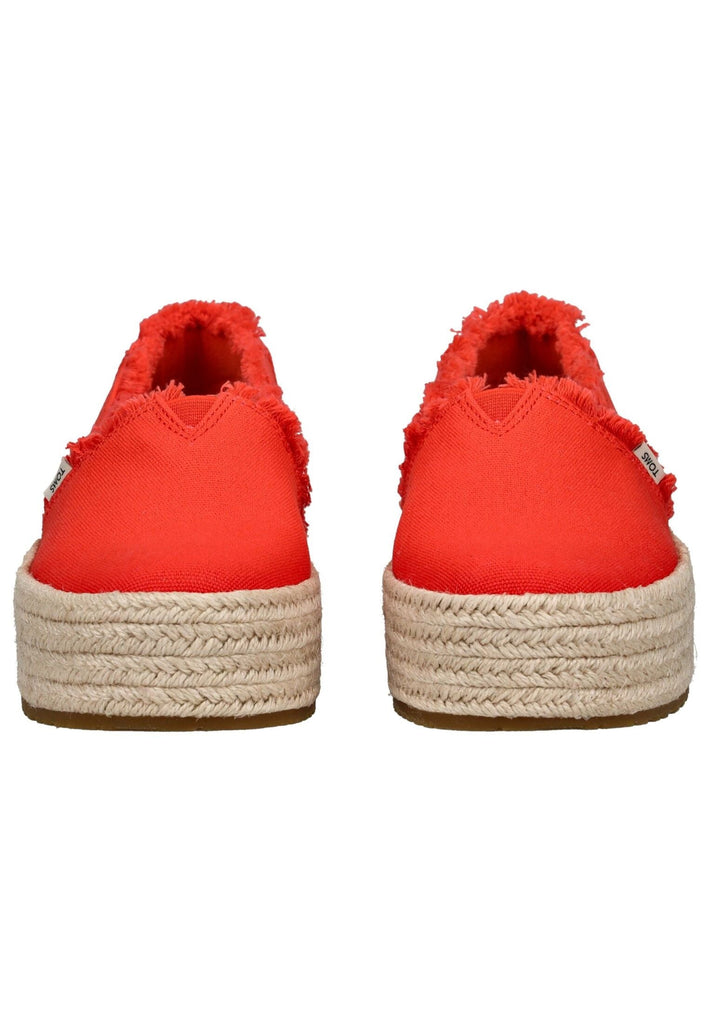 TOMS Halbschuhe Textil Rot