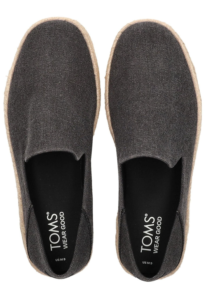 TOMS Halbschuhe Textil Schwarz