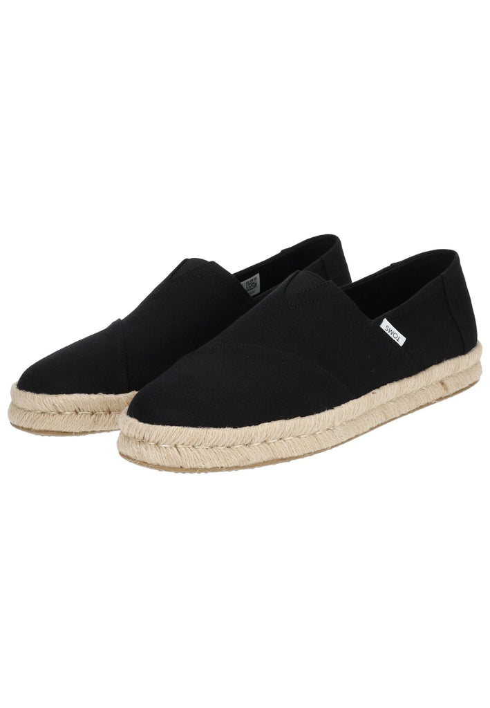 TOMS Halbschuhe Textil Schwarz