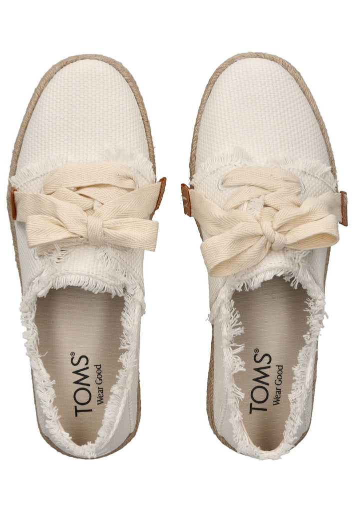 TOMS Halbschuhe Textil Weiß