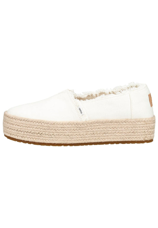 TOMS Halbschuhe Textil Weiß
