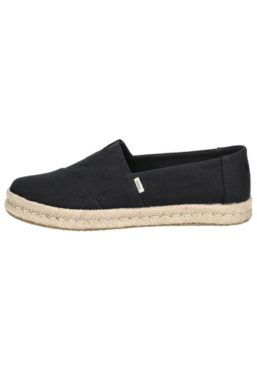 Halbschuhe TOMS Halbschuhe Textil Schwarz