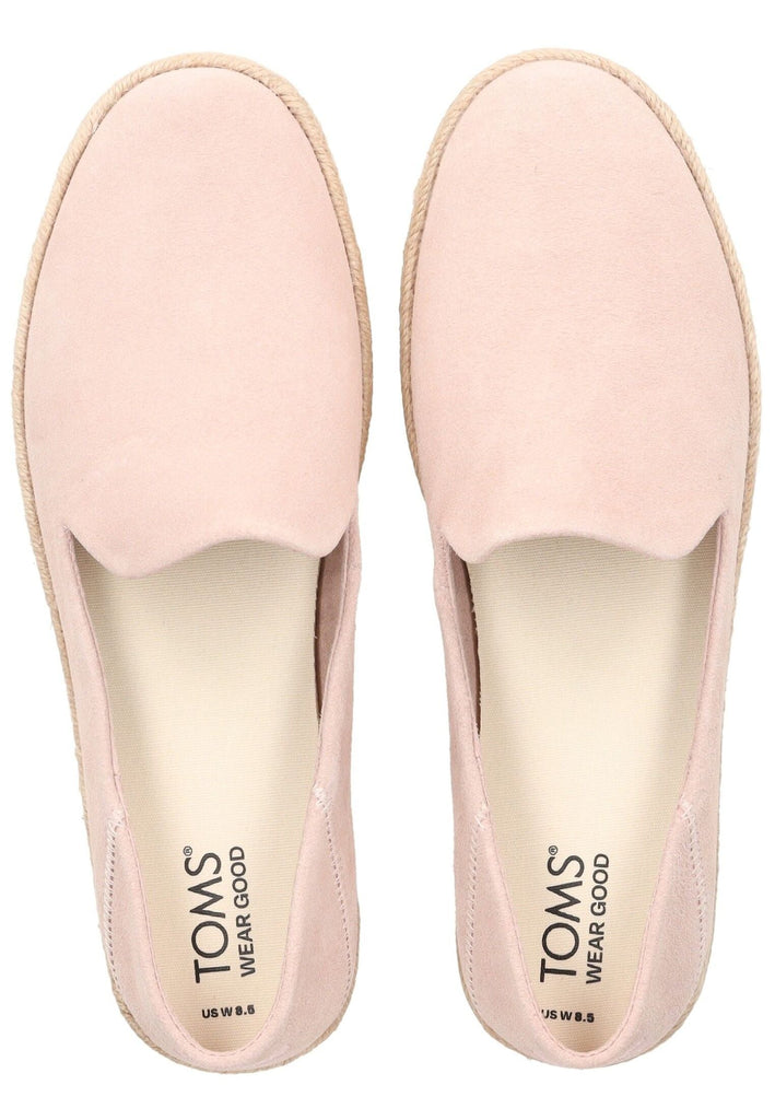 TOMS Halbschuhe Veloursleder Hellpink