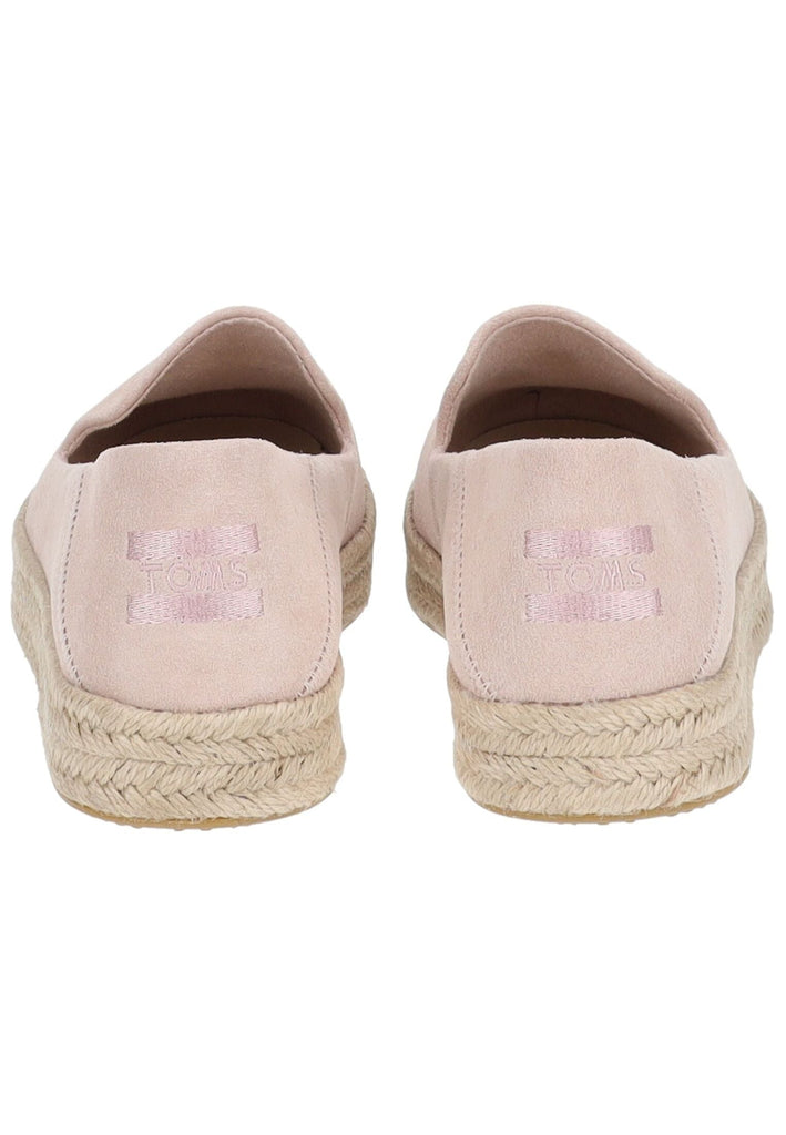 TOMS Halbschuhe Veloursleder Hellpink