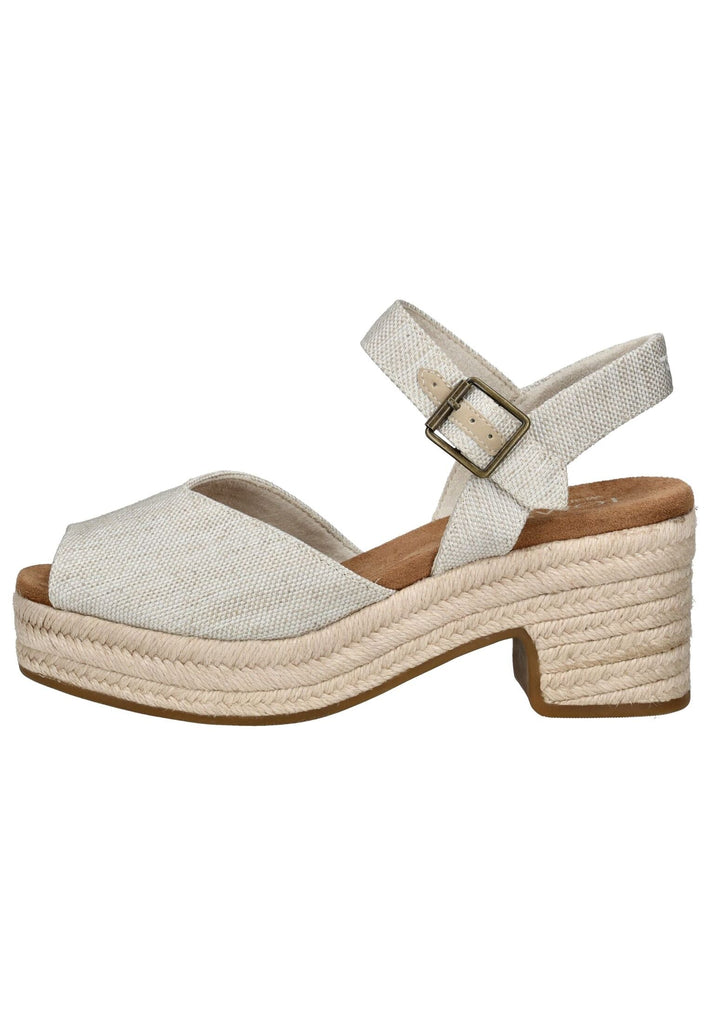 TOMS Pumps Textil Natural