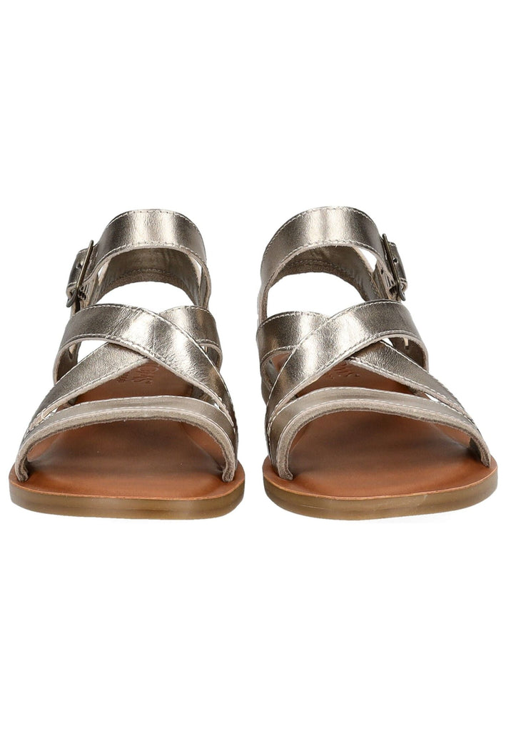 TOMS Sandalen Leder Gold