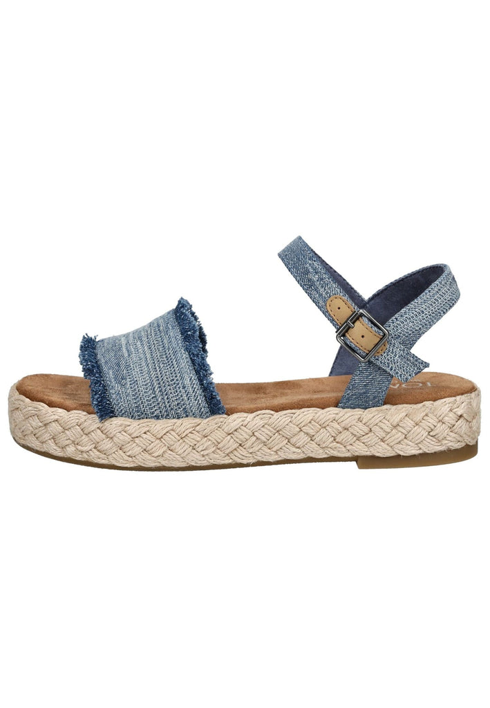 TOMS Sandalen Textil Blau