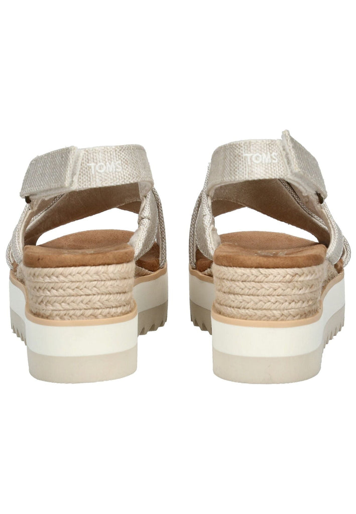 TOMS Sandalen Textil Natural