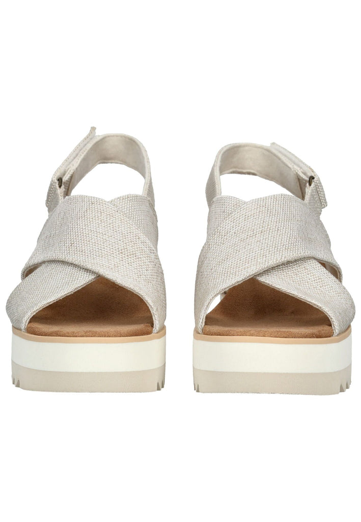 TOMS Sandalen Textil Natural