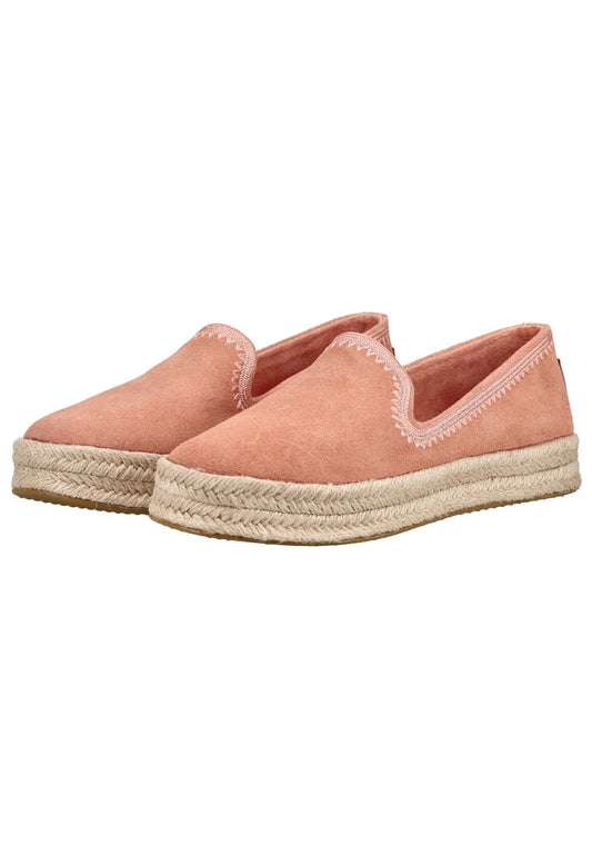 TOMS Slipper Leder Hellpink
