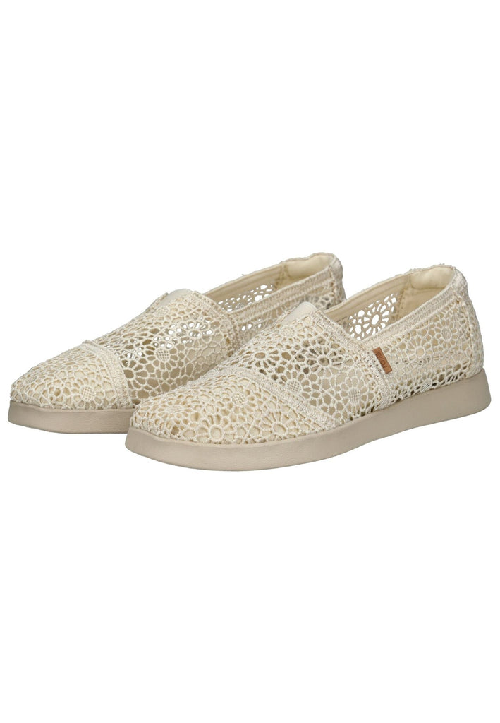 TOMS Slipper Textil Beige