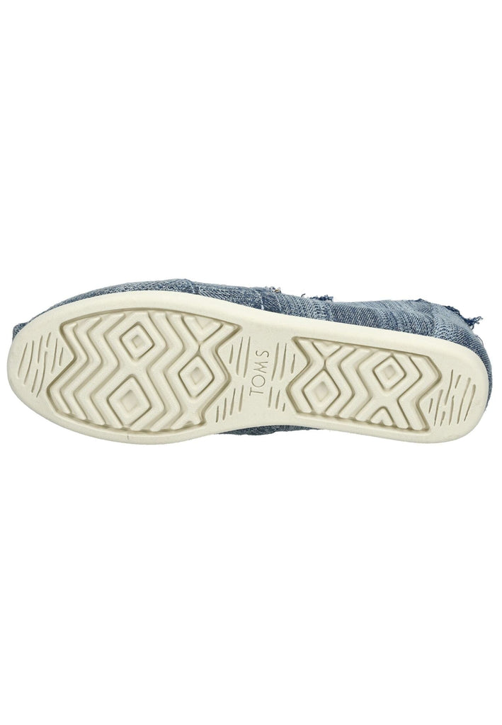 TOMS Slipper Textil Blau