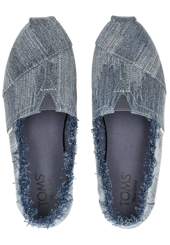 TOMS Slipper Textil Blau