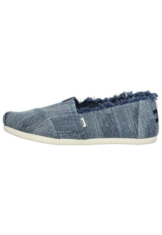 TOMS Slipper Textil Blau