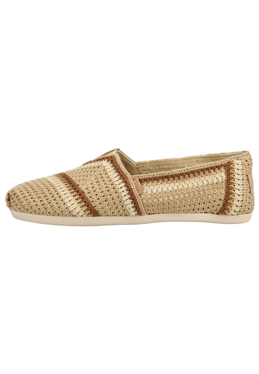 TOMS Slipper Textil Dunkelbeige