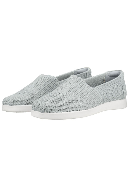 TOMS Slipper Textil Hellgrau