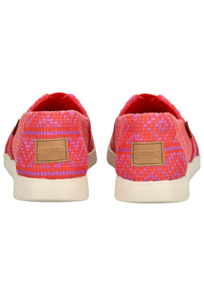 TOMS Slipper Textil Rot