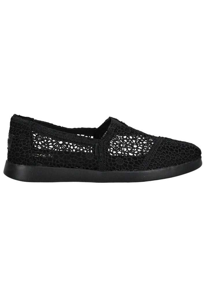 TOMS Slipper Textil Schwarz