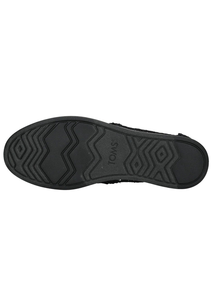 TOMS Slipper Textil Schwarz