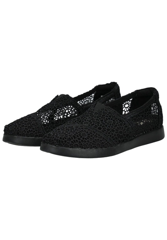 TOMS Slipper Textil Schwarz