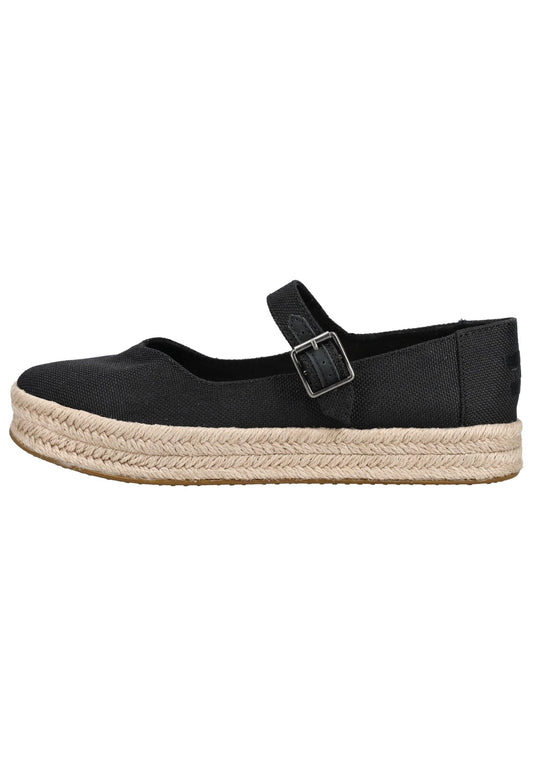 TOMS Slipper Textil Schwarz