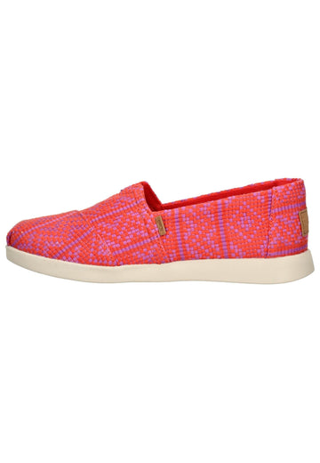 Slipper TOMS Slipper Textil Rot
