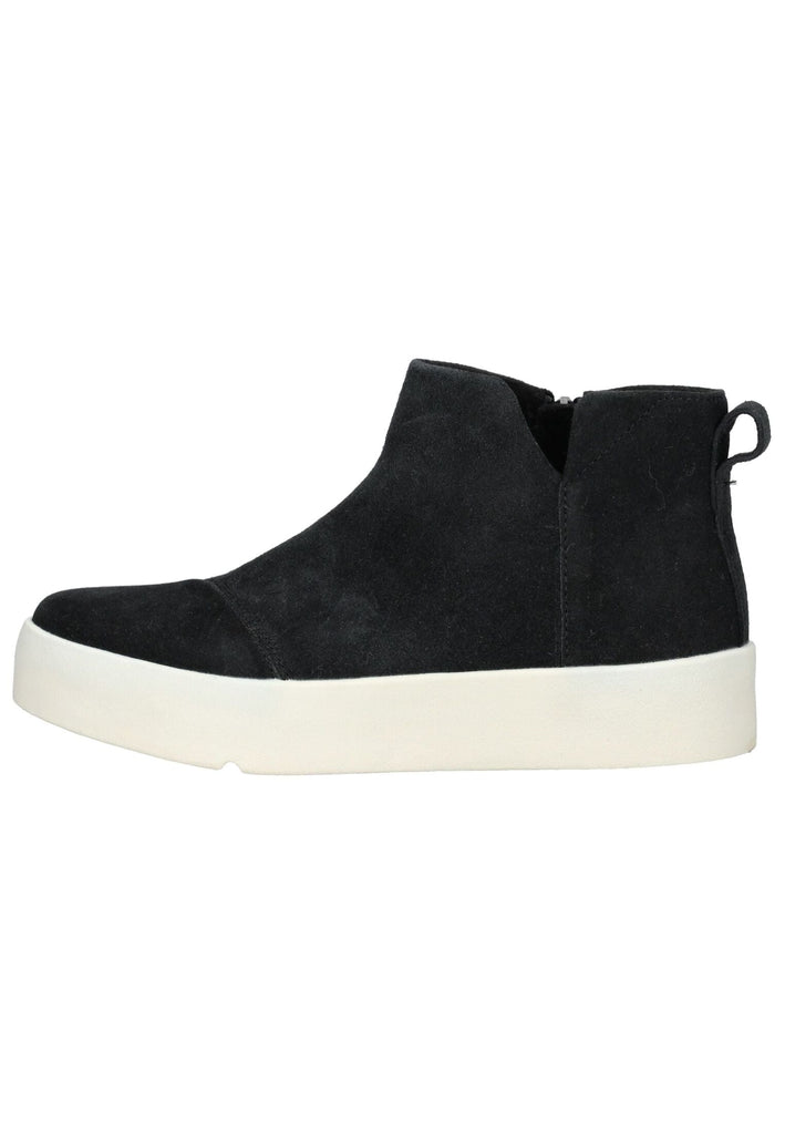 TOMS Sneaker Leder Schwarz