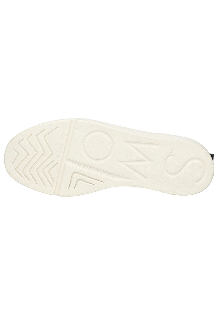 TOMS Sneaker Leder Schwarz