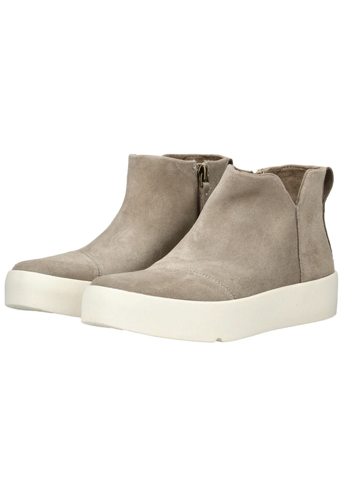 TOMS Sneaker Leder Taupe