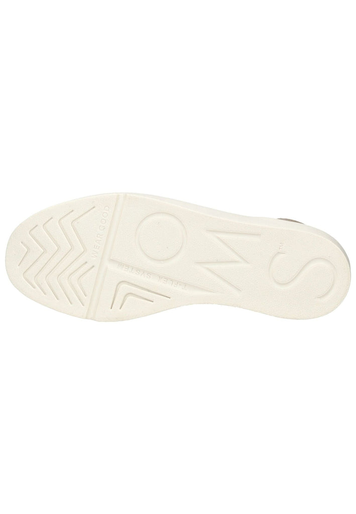 TOMS Sneaker Leder Taupe