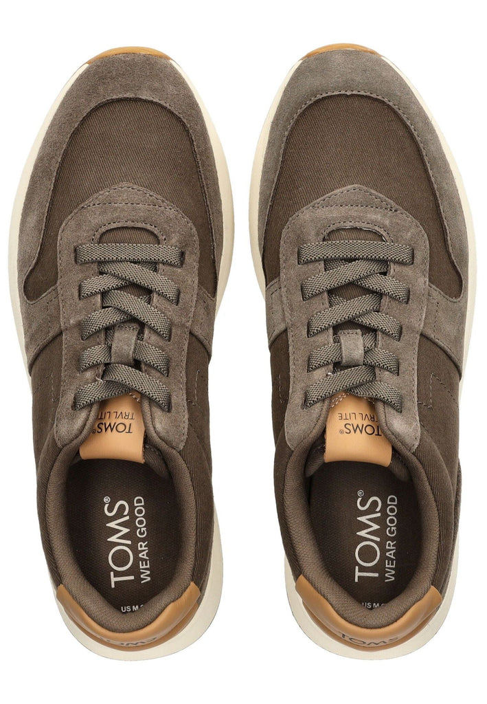 TOMS Sneaker Leder/Textil Olive