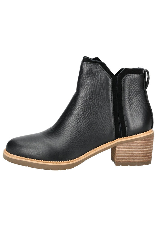 TOMS Stiefelette Leder Schwarz