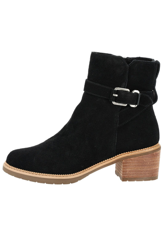 TOMS Stiefelette Leder Schwarz