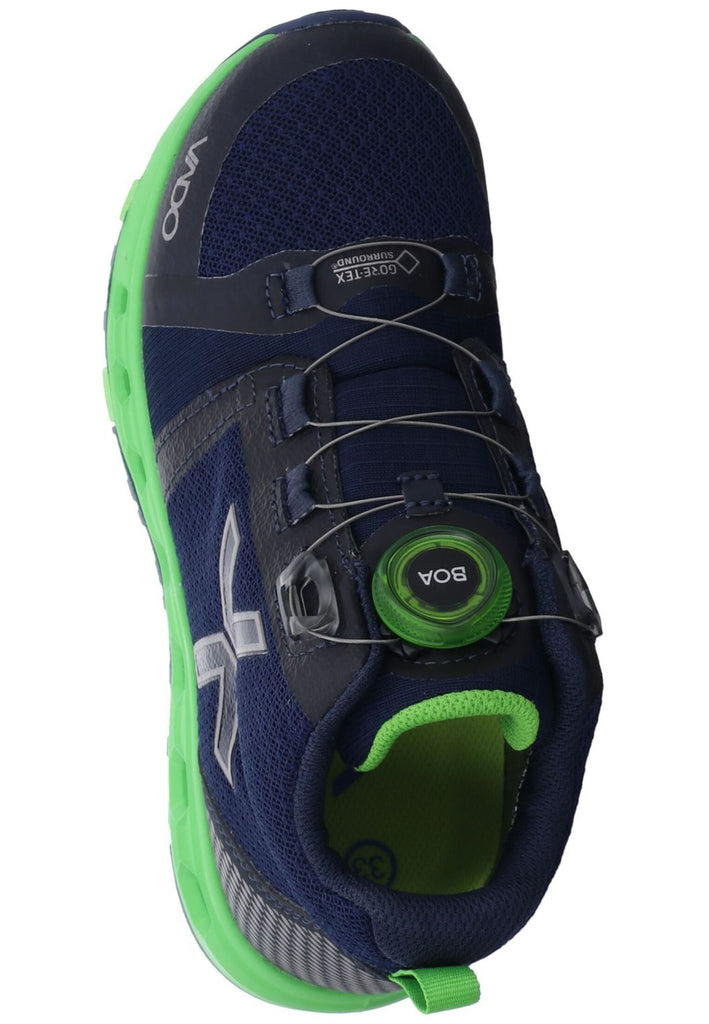 VADO Sneaker Lederimitat/Mesh Dunkelblau