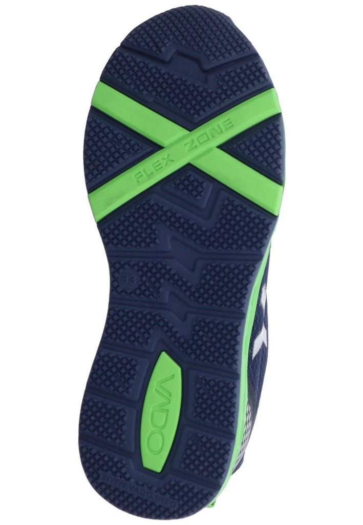 VADO Sneaker Lederimitat/Mesh Dunkelblau