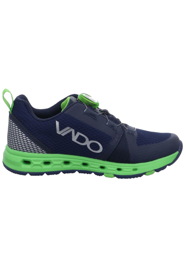 VADO Sneaker Lederimitat/Mesh Dunkelblau