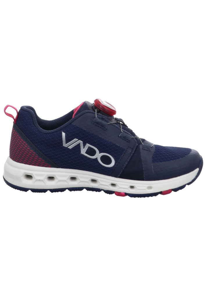 VADO Sneaker Lederimitat/Mesh Ocean