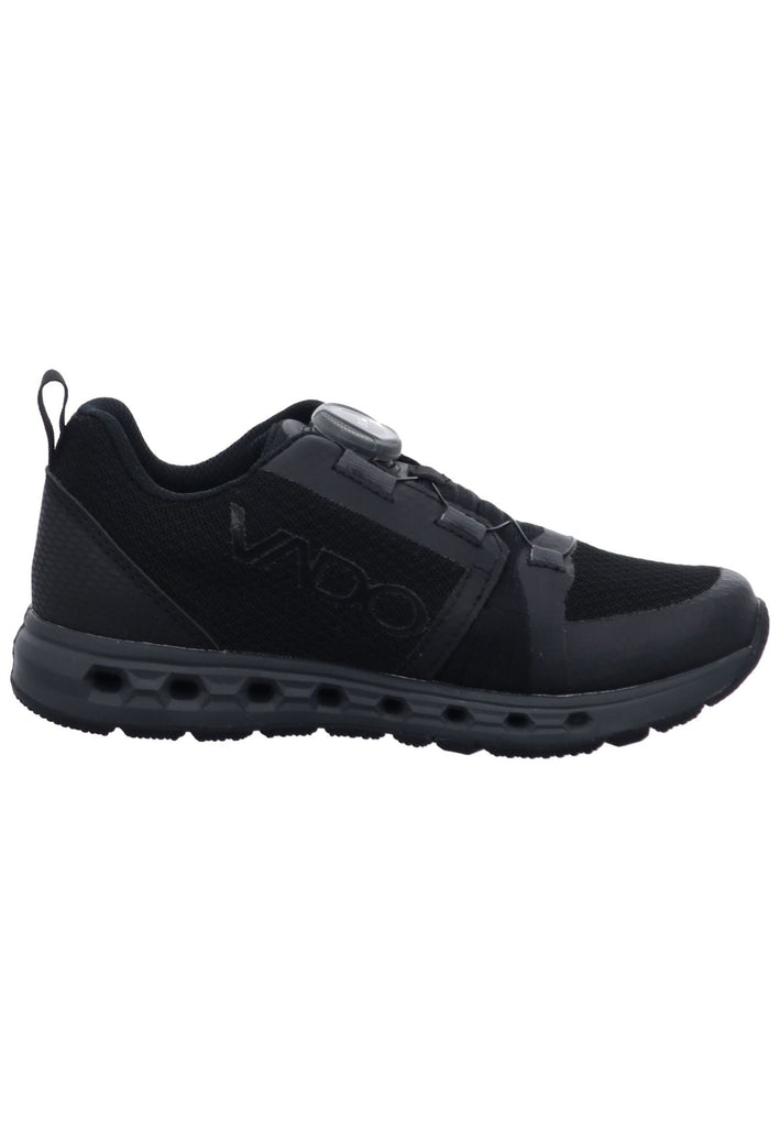VADO Sneaker Lederimitat/Mesh Schwarz