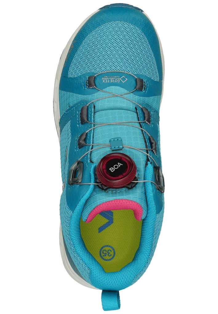 VADO Sneaker Lederimitat/Mesh Türkis