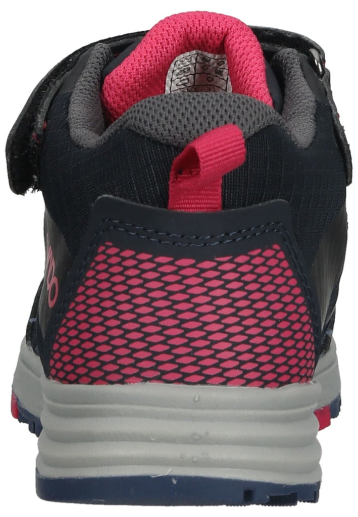 VADO Sneaker Lederimitat/Nylon Dunkelblau Warmfutter