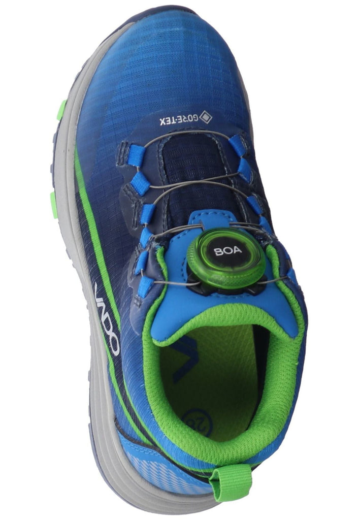 VADO Sneaker Lederimitat/Textil Blau