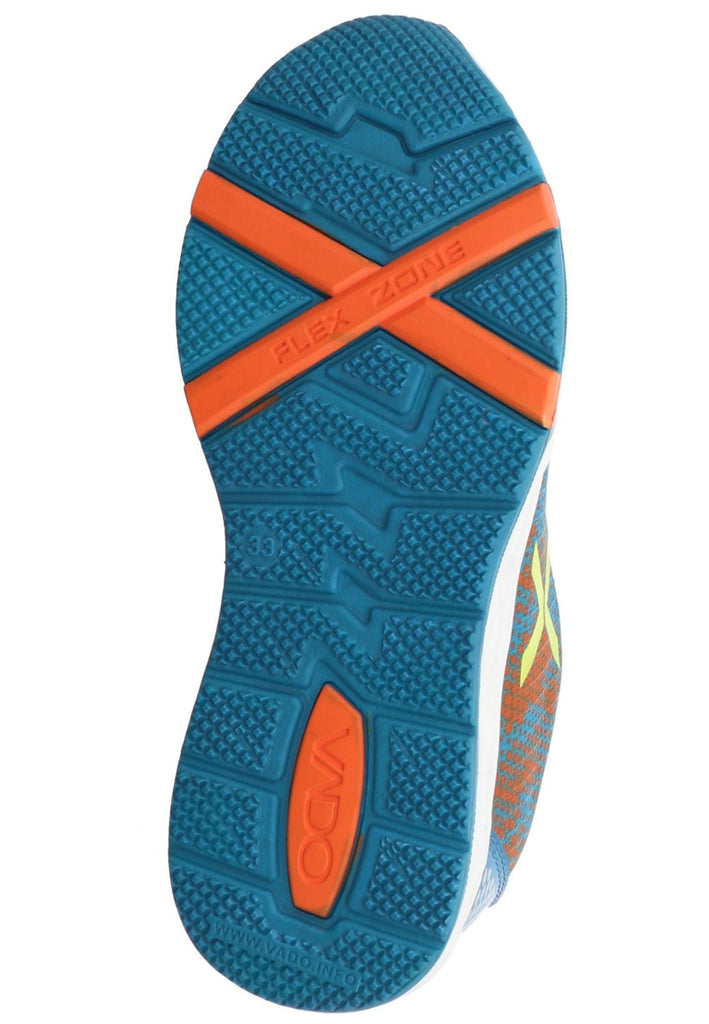 VADO Sneaker Lederimitat/Textil Blau