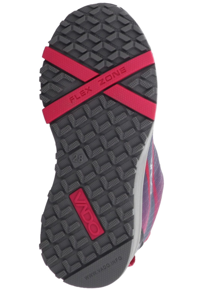 VADO Sneaker Lederimitat/Textil Fuchsia