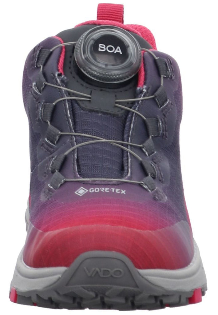 VADO Sneaker Lederimitat/Textil Fuchsia