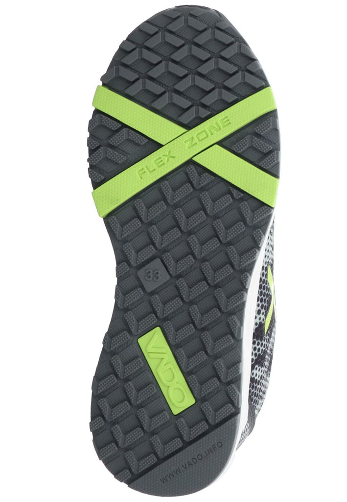 VADO Sneaker Lederimitat/Textil Grau/Multi