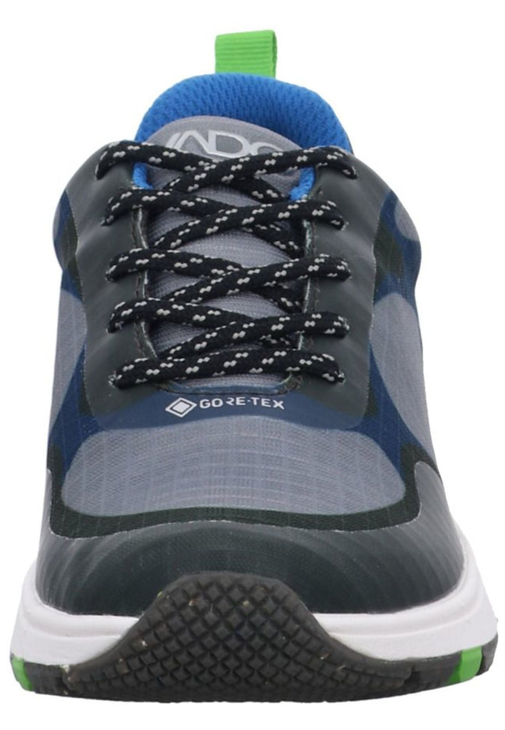 VADO Sneaker Lederimitat/Textil Olive/Schwarz